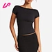 Upgrade your casual style with our backless gym top. Shop now for a range of sizes and colors to elevate your wardrobe with our backless gym top.